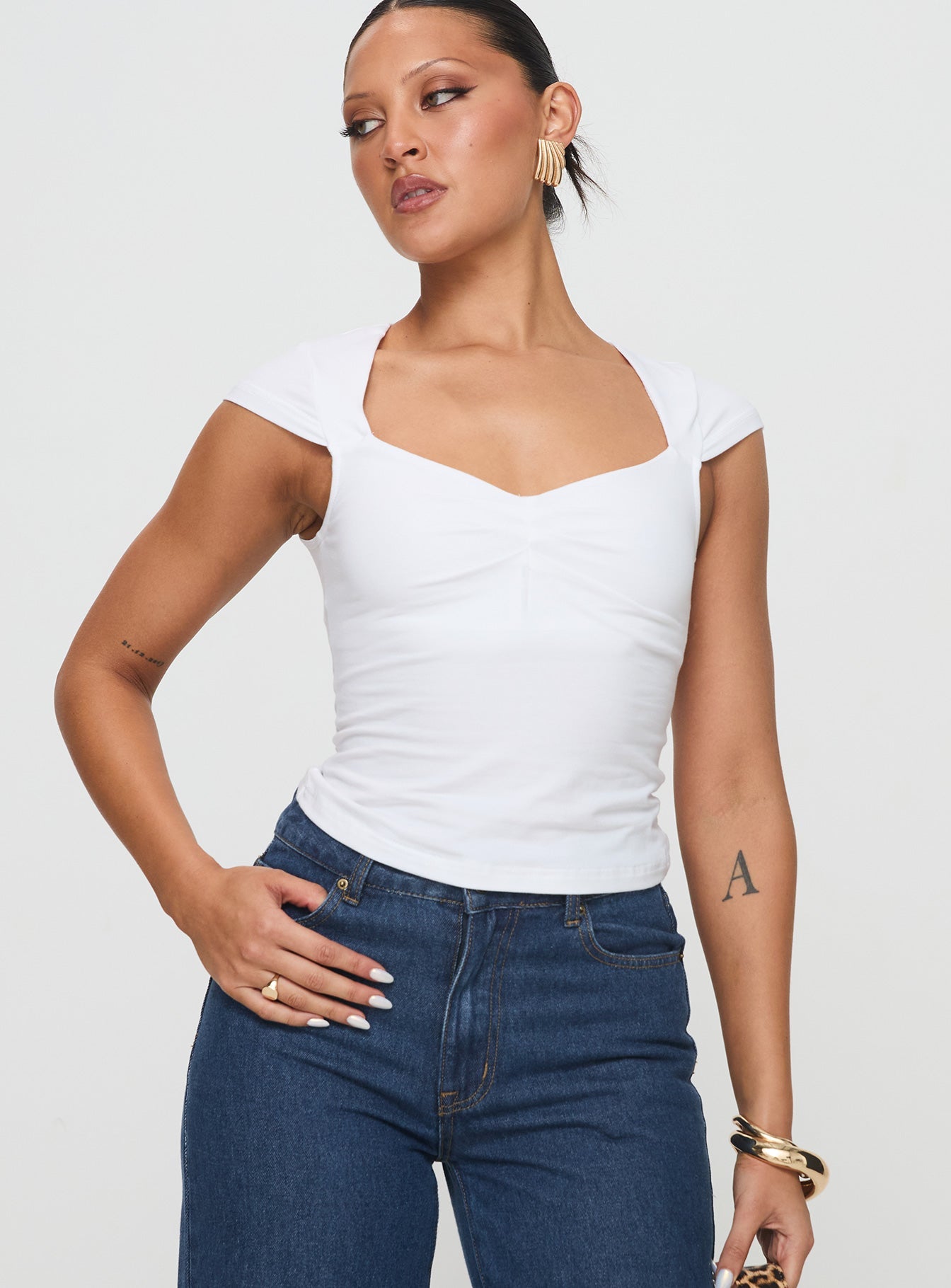 Gatler Top White