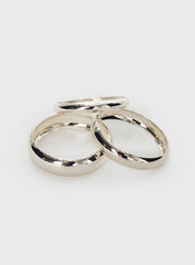 Farley Bangle Pack Silver
